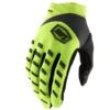 100% Airmatic Kids Gloves Fluo Yellow Black