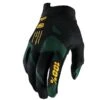 100% ITrack Kids Sentinel Black Motocross Gloves