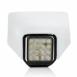Acerbis Husqvarna White VSL LED Headlight Mask