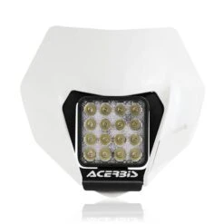 Acerbis KTM White VSL LED Headlight Mask