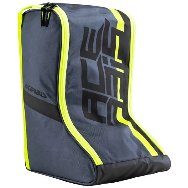 Acerbis Motocross Black Flo Yellow Boot Bag