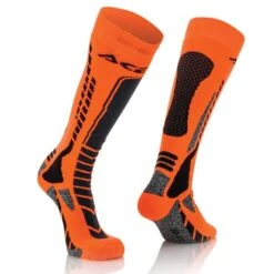 Acerbis Pro Black Orange Motocross Socks
