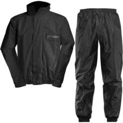 Acerbis Waterproof Rain Suit Set - Black