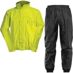 Acerbis Waterproof Rain Suit Set - Fluo Yellow Black