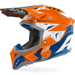 Airoh Aviator 3 Spin Orange Fluo Matt Helmet