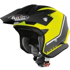Airoh TRR S Keen Trials Helmet - Yellow Matt