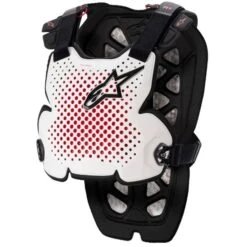 Alpinestars A1 White Black Red Chest Protector