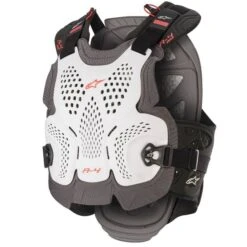Alpinestars A4 Max White Anthracite Red Chest Protector