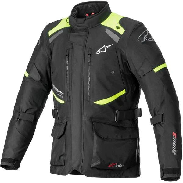 Alpinestars Andes V3 Drystar Black Yellow Fluo Enduro Jacket