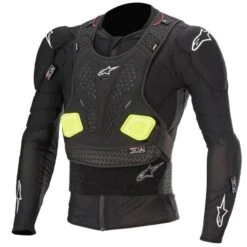 Alpinestars Bionic Pro V2 Black Yellow Protection Jacket