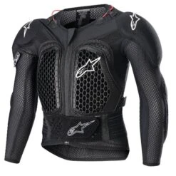 Alpinestars Kids Bionic V2 Action Black Red Protection Jacket