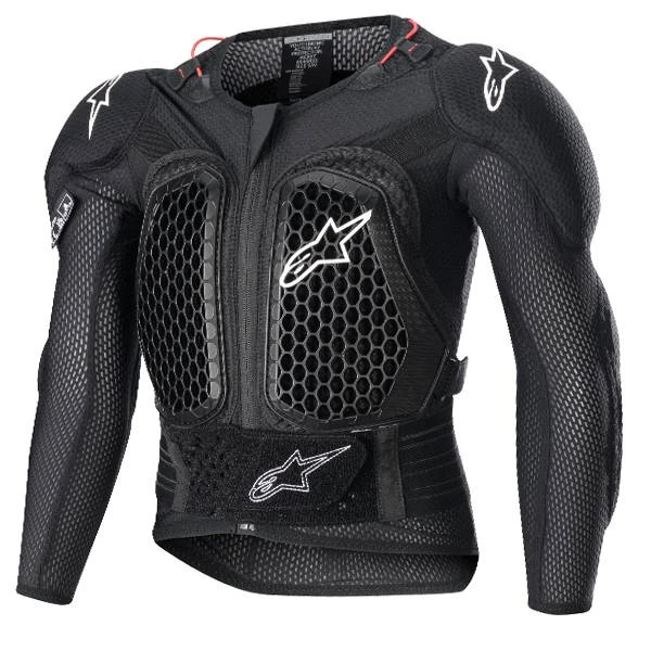Alpinestars Kids Bionic V2 Action Black Red Protection Jacket