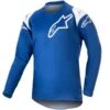 Alpinestars Kids Racer Narin Blue Ray White Jersey