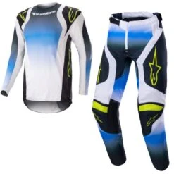 Alpinestars Kids Racer Push Nightlife UCLA Blue White Kit Combo