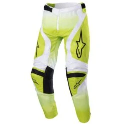 Alpinestars Kids Racer Push Yellow Fluo White Pants