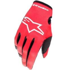 Alpinestars Kids Radar Mars Red White Gloves