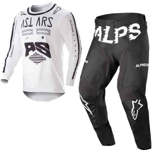 Alpinestars Racer Found White Kit Combo