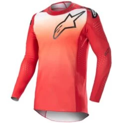 Alpinestars SuperTech Risen Mars Red White Jersey