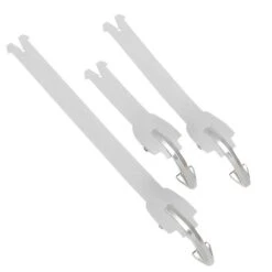 Alpinestars Tech 10 Spares Strap & Bridge Set White