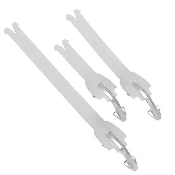 Alpinestars Tech 10 Spares Strap & Bridge Set White