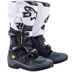 Alpinestars Tech 5 Black Dark Grey White Boots