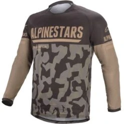 Alpinestars Venture R Mud Camo Sand Black Enduro Jersey