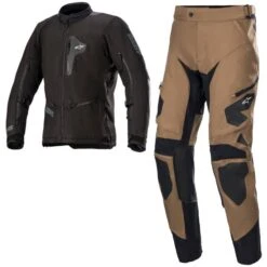 Alpinestars Venture XT Black Camel Black Enduro In Boot Suit