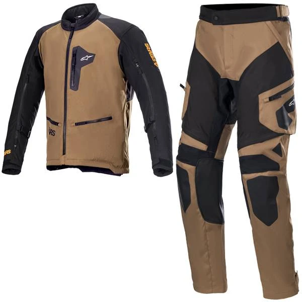 Alpinestars Venture XT Camel Black Enduro Over Boot Suit