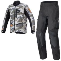 Alpinestars Venture XT Mojave Camo Orange Fluo Black Enduro Over Boot Suit