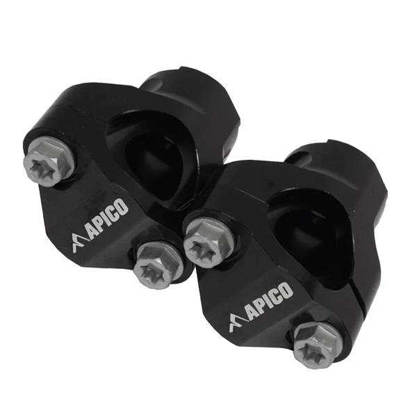 Apico KTM Husqvarna Black Oversized Handlebar Mount Kit