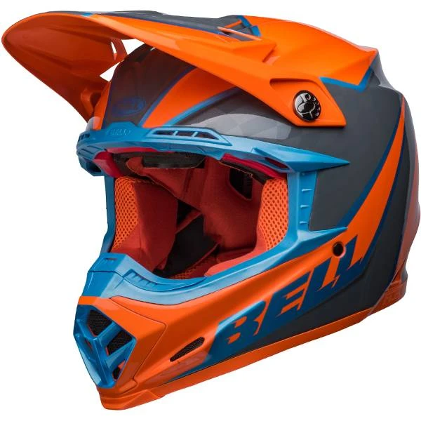 Bell Moto 9S Flex Sprite Orange Grey Helmet