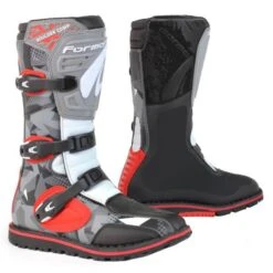 Forma Boulder Comp Trials Boots - Camo Red Grey