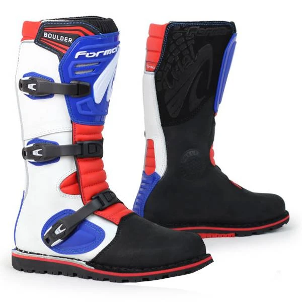 Forma Boulder Trials Boots - White Red Blue