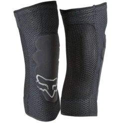 Fox Racing Enduro Black Slip On Knee Guard Sleeves