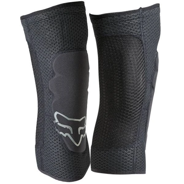 Fox Racing Enduro Black Slip On Knee Guard Sleeves