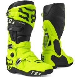Fox Racing Fluo Yellow Instinct 2.0 Motocross Boots