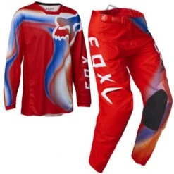 Fox Racing Kids 180 Toxsyk Flo Red Kit Combo