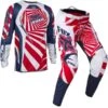 Fox Racing Youth 180 Carmichael GOAT LE Navy Kit Combo