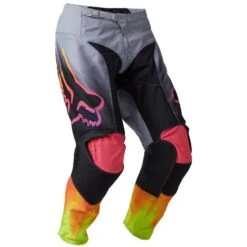 Fox Racing Youth 180 Statk Steel Grey Pants