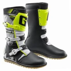 Gaerne Balance Classic White Yellow Black Trials Boots