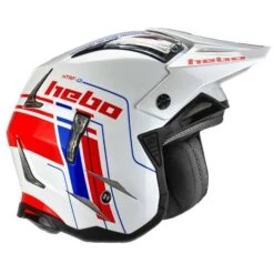 Hebo Zone 4 Contact White Trials Helmet