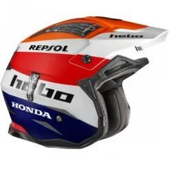 Hebo Zone 4 Fibre Montesa Team Lll Repsol Blue/Orange Helmet