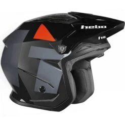 Hebo Zone 5 H-Type Black Trials Helmet