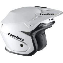 Hebo Zone 5 Polycarb Trials Helmet - Mono White