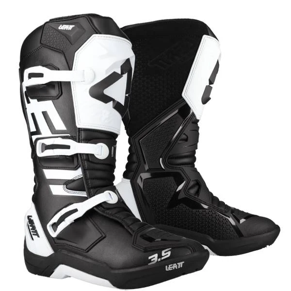 Leatt Kids 3.5 Black White Boots