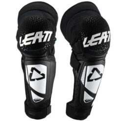 Leatt 3DF Hybrid Junior EXT Black Knee Shin Guards