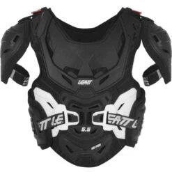 Leatt 5.5 Pro HD Junior Kids Chest Protector - Black