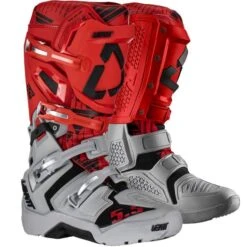 Leatt GPX 5.5 Flexlock Grey Red JW22 Ltd Ed Enduro Boots