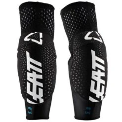 Leatt Kids 3DF 5.0 Black White Elbow Guards