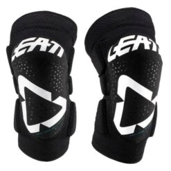 Leatt Kids 3DF 5.0 Black White Knee Guards
